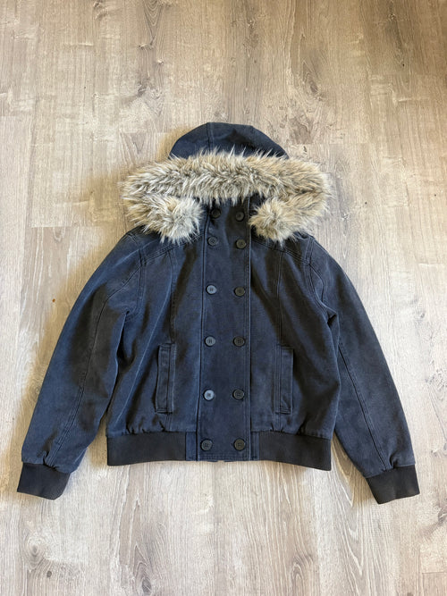 WASHED BOMBER JACKET